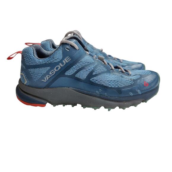 Vasque Women's Sz 6.5 Constant Velocity Blue Low Top Trail Hiking Running Boots - Picture 7 of 12